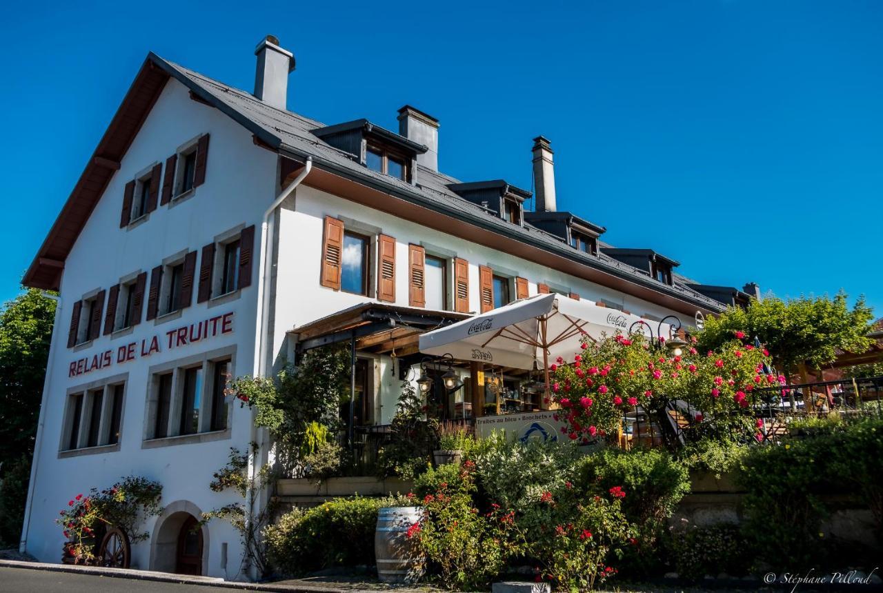 Hotel De La Truite & Spa Le Petit Nautilus Le Pont Eksteriør billede